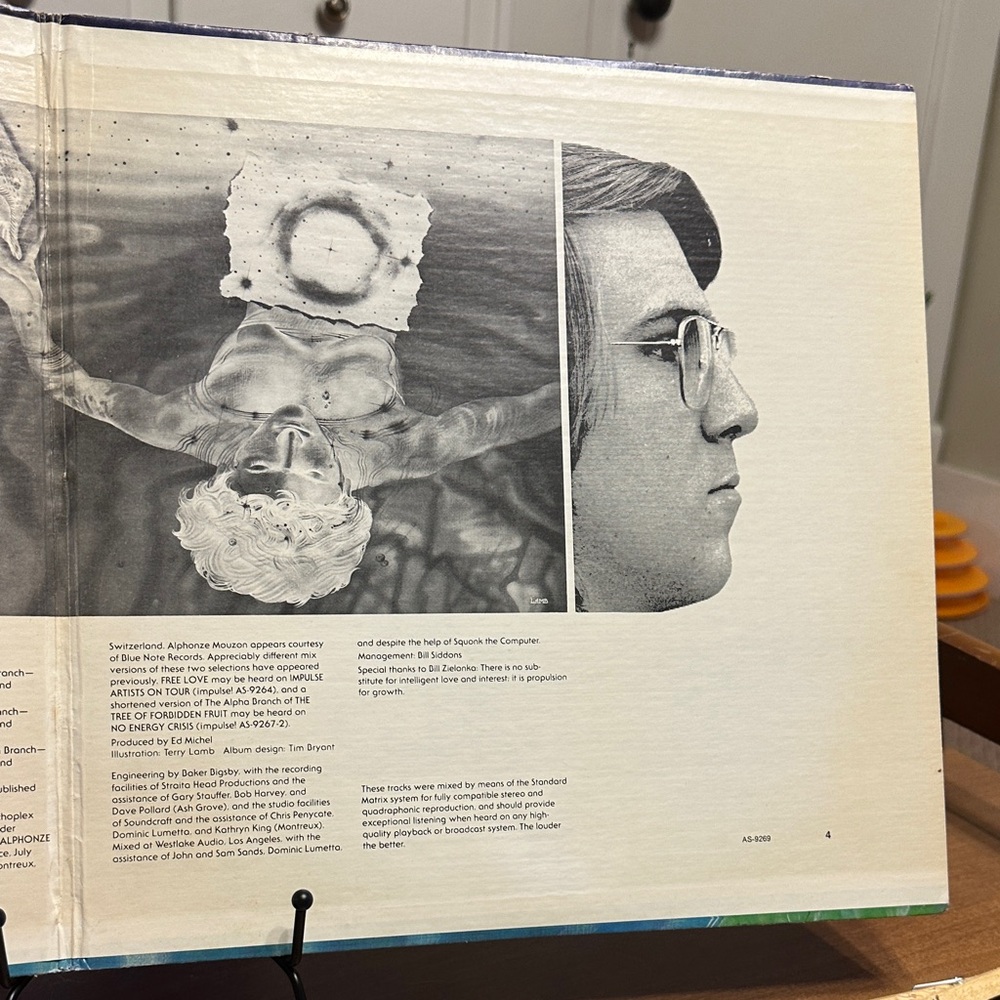 John Klemmer Magic and Movement Vinyl Record - Picture 3 of 4